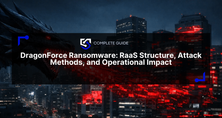 In-depth look at DragonForce ransomware: how the RaaS model works, attack chain, double extortion tactics, and operational impact.